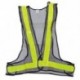Hi-Viz fényvisszaverő mellény nagy láthatósággal figyelmeztető forgalmi építési biztonság N2L5
