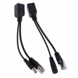 Poe adapterkábel Rj45 befecskendező szétosztó készlet, szalaggal árnyékolt passzív teljesítmény Ov B8Y3
