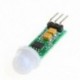 3X (Mini IR piroelektromos PIR mozgású emberi érzékelő érzékelő modul K5Q2)
