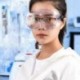 Anti-Impact vegyi fröccsenés elleni védőszemüveg Gazdaságos átlátszó Lens Eye Prot B3J2