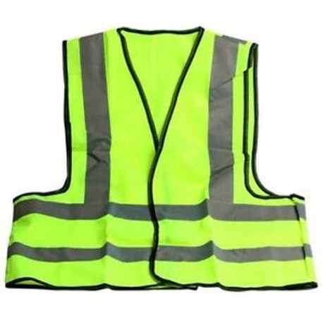 Biztonsági mellény visszaverő mellény 68 cm szellőzőjel mellény M E4J4