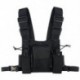 Rádiók Pocket rádió mellkasi kábelköteg mellkas elülső csomag tok tok Holster mellény Rig C H3F7