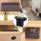 Fekete Láthatatlan Rfid Ingyenesen nyitható intelligens indukciós szekrény zár Wardro K2A6