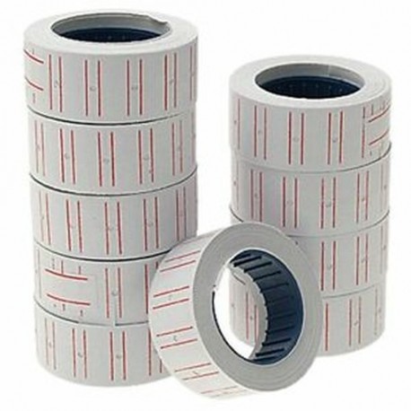 10db öntapadós címke tekercses kiskereskedelmi ármatrica 21mmx12mm T0J6
