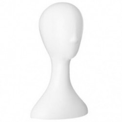 fehér - 1X (Lady magas műanyag fej parókafej női modell fej Fehér J2Z9)