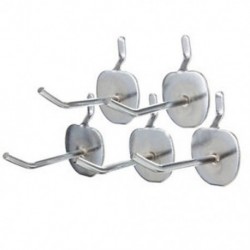 25 x egyszemélyes Pegboard léc falra akasztók 6 colos U5Q8 tartólemez