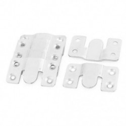 3X (Bútor kanapé reteszelő konzol csuklópántos horog 6 PCS F4Q4 lógásra)