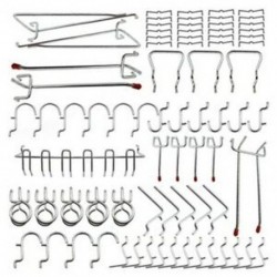 Pegboard kampósortiment 51 darabos ezüst R2M1