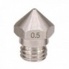 1 db új érkezési 3D nyomtató, M7 rozsdamentes acél MK10 fúvóka, 0,5 mm, 1,75 mm A0M1