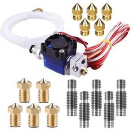 V6 J-Head Hotend teljes készlet 10 db-os extruder nyomtatófejjel   5 db rozsdamentes S P4Q3
