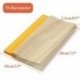 5x (8 hüvelykes, selyem szitanyomás) Squeegee Single 70 Durometer tintahulladék V1J5