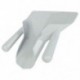 3X (Hasznos Chip Scoop Food hasábburgonyával lapáttal Fry Scoop Single / Double Handl B5A7-vel)
