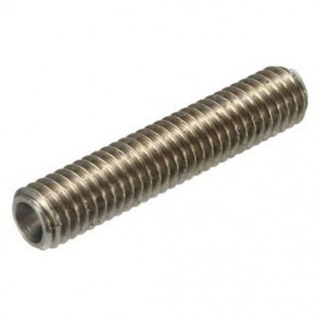 M6X30 1,75 mm-es menetes fúvóka teflonnal a W1G4 3D nyomtató extruder számára
