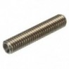 M6X30 1,75 mm-es menetes fúvóka teflonnal a W1G4 3D nyomtató extruder számára