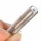 M6X30 1,75 mm-es menetes fúvóka teflonnal a W1G4 3D nyomtató extruder számára