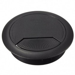 fekete - 1 db kábel kimeneti kábel átvezető műanyag kábel bevezető kábeldoboz 60mm H8U0