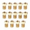 14PCS M6 3D nyomtató 0,2 mm 0,3 mm 0,4 mm 0,5 mm 0,6 mm 0,8 mm 1,0 mm extruder melltartó F4K7