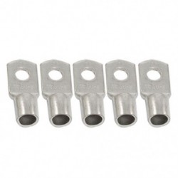 5 db 50 mm 2 huzalvastagságú 8,4 mm-es csavarfurat Rézkábel F7J7 H3E2 csatlakozó