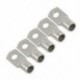 5 db 50 mm 2 huzalvastagságú 8,4 mm-es csavarfurat Rézkábel C7E3 V2X8 csatlakozó