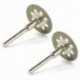 10 PCS 22 mm-es 8 lyukú elektromos csiszolási kiegészítők Gyémánt szelep / fűrészlap E1X5