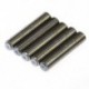 5 db 30 mm hosszú extruder 1,75 mm teflon torokcső és 5 db 0,4 mm sárgaréz Ex O5A5