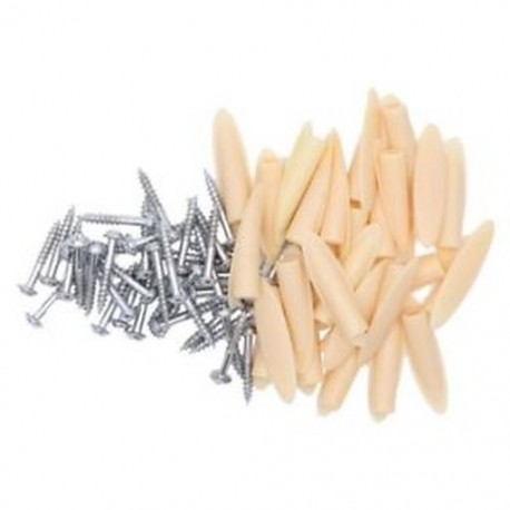 1X (200 db zsebfuratos csavardugasz-készlet Kreg Jig fa dudoros asztalos asztalhoz Sc C3T6