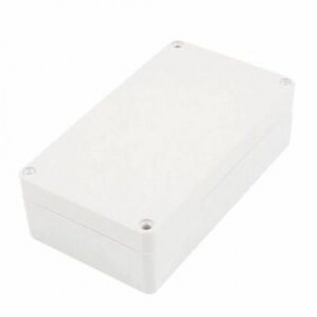 2X (műanyag elektromos csatlakozódoboz tok, 158mmx90mmx48mm, szürke P9Z7)