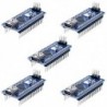 5PCS Nano V3.0 ATmega328P vezérlő kompatibilis arduino nano CH340 USB C7T6