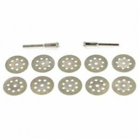 5X (10 db 22 mm-es 8 lyukú elektromos csiszoló tartozékok gyémánt szelet / fűrészlap Y4X2
