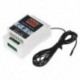 TMC-6000 110-240V vezetősínű hőszabályozó digitális hőmérséklet-szabályozó R8T3