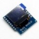 6X (0,66 hüvelykes OLED D1 mini OLED pajzs I2C / IIC-vel 64x48 pixel 3,3V S1J7)