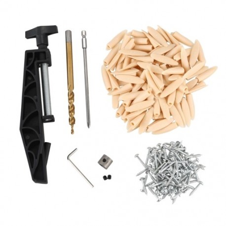 Zseb lyukbilincs famegmunkáló szúrófúrólyukhoz 9.5 mm-es fúrószár 200Pc O5X5