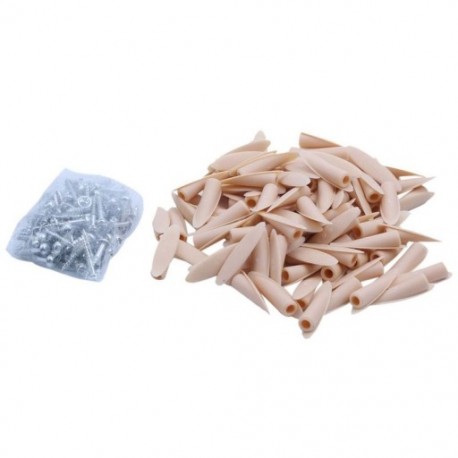 3X (200 db zsebfuratos csavardugasz-készlet Kreg Jig fa ujjatlan asztalos asztalhoz Sc U7U4