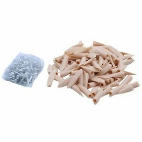 4X (200 db zsebfuratos csavardugasz-készlet Kreg Jig fa süllyesztett asztaloshoz X9H3