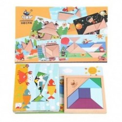 4X (Xiaohouniao gyerek fából készült puzzle korai nevelés játék játék puzzle IntX9D4