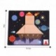 4X (Xiaohouniao gyerek fából készült puzzle korai nevelés játék játék puzzle IntX9D4