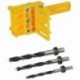 4X (Dübel-fúrókészlet 6, 8 és 10 mm-es zsebfurat-szerszámgéphez H1K7)