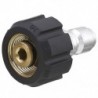 Magas nyomású mosó csavarkötés M22 14mm X 3/8 hüvelykes gyorscsatlakozó dugó Hig Y5V4
