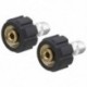 3X (nyomómosó Twist Connect M22 14mm X 3/8 hüvelykes gyors leválasztó dugó C3N9
