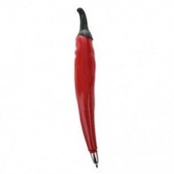 1X (piros műanyag chili paprika alakú fekete tinta golyóstoll a V1B9 hallgatók számára)