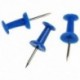 50 db Push Pin válogatott miniatűr Figyelem Cork Board Office School Blue Z3N8