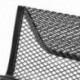 Mesh névjegykártyatartó irodai íróasztal kiegészítő kapacitása 50 9,8 * 8 * 4cm O1G7