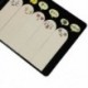 200 oldalas öntapadós papírmatrica Könyvjelző Memo Sticky Note Pad Új J5Q6