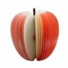 Piros Apple Fruit Memo jegyzetfüzet Jegyzettömb papír Jegyzettömbök ajándék X7G9 P1J2