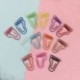 20 PCS láb alakú gemkapcs kreatív Érdekes könyvjelző klip Memo Clip J3L5