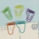 20 PCS láb alakú gemkapcs kreatív Érdekes könyvjelző klip Memo Clip J3L5