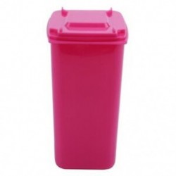 1X (Mini Wheelie Bin Újdonság Tiszta Asztali Irodaszer Szervező Pen Pot B8Y8