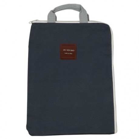 Egyszerű, szilárd, A4 méretű, nagy kapacitású dokumentumtáska, üzleti táska tárolófájl F T0J0