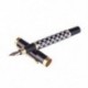 Jinhao 500 Writing Iridium gold Toll töltőtoll Pen toll 0,5 mm, fekete-fehér D2G3
