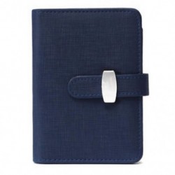 Modern Design A7 Személyes Szervező Tervező, PU Bőr Borító Napló Notebook W1U6